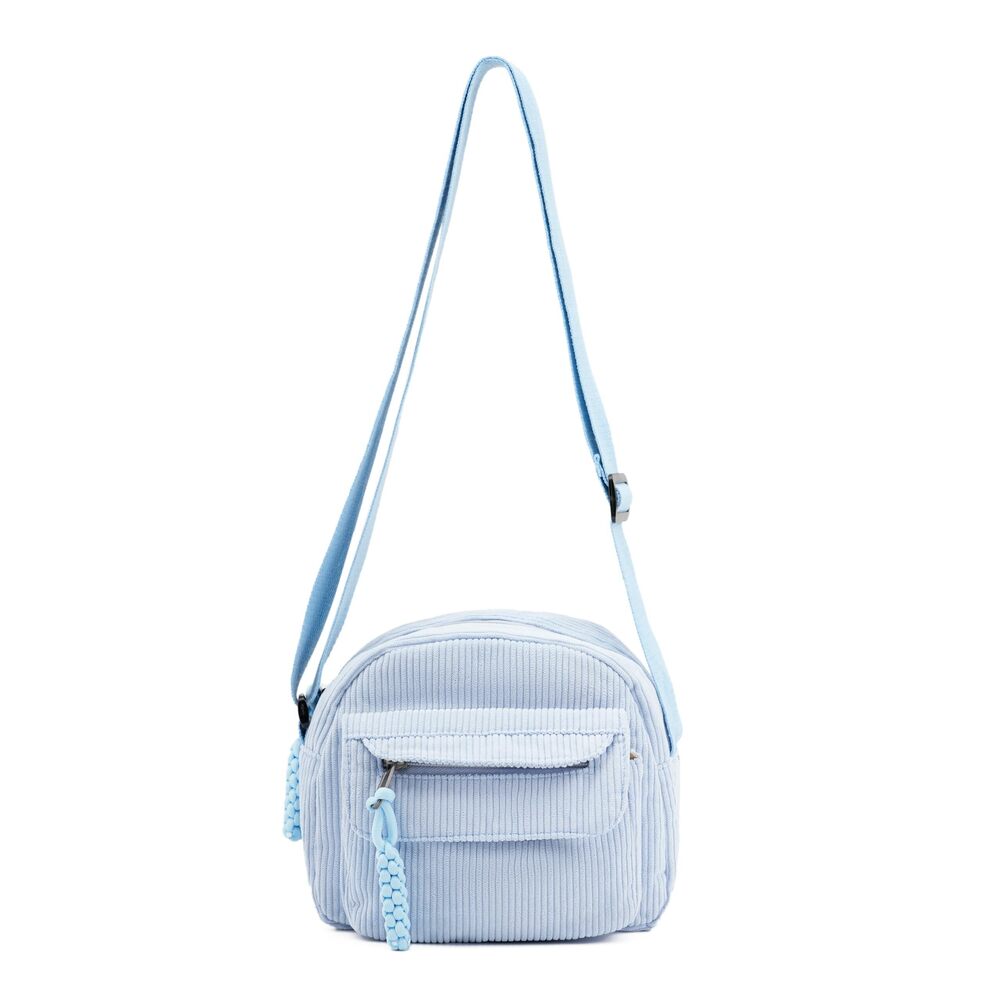 1447 Small Cute Corduroy Crossbody Bag Mini Shoulder Bag Satchel Handbags